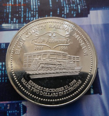 Канада Торг.доллар $2 St.Thomas, Ontario до 05.10. с 1 руб! - 1.1