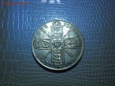 Британия и ее Колонии серебро - Британ 1 фл 1916.JPG