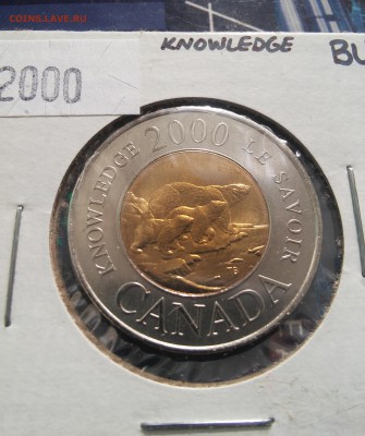 Канада 2 доллара 2000 Knowledge UNC до 05.10.2015 - 20150930_124052
