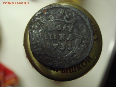 Полушка 1731г Определение и оценка - DSC07409.JPG