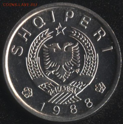 Албания 10 киндарок 1988 до 22:00мск 07.10.15 - Албания 10 киндарок 1988 -2