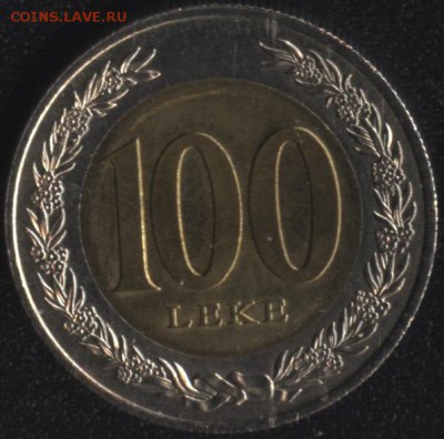 Албания 100 лек 2000 до 22:00мск 07.10.15 - Албания 100 лек 2000 -1 (200)