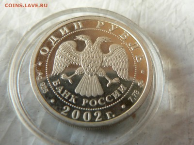 1 рубль 2002 г. МВД серебро Оценка - P1390901.JPG