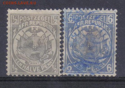 Трансвааль 1885г утоньшения до 4.10 22.00мск - Трансвааль 1885г утоньшения
