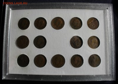 С 1 руб. БРИТАНИЯ набор фартингов 14шт.1911-1923г.г до 7.10 - IMG_8038.JPG