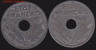20 сантимов 1941,42 Франция. до 03.10 в 22.00 - IMG_0004