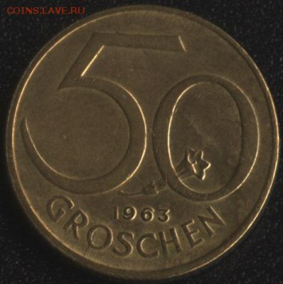 Австрия 50 грошей 1963 до 22:00мск 08.10.15 - Австрия 50 грошей 1963 -1 (35)