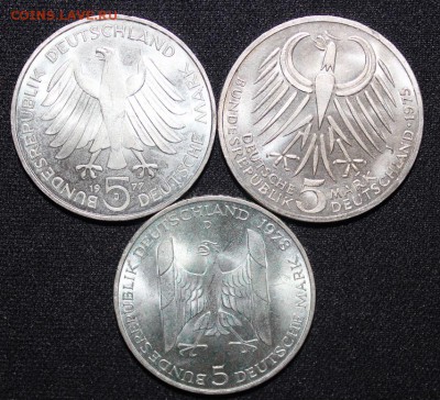 №5 ФРГ 5 марок 3шт UNC до 5.10 22:30 мск - IMG_1331.JPG