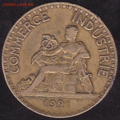 2 франка 1921 Франция. до 03.10 в 22.00 - IMG_0024