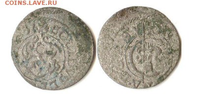 Шиллинг 1653г Ливония Христина I до 08.10.15 в 22.10 - 1653Ливония