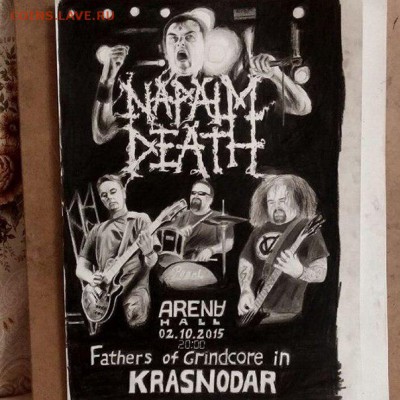 NAPALM DEATH | 2 октября |Краснодар|ARENA HALL| - нд
