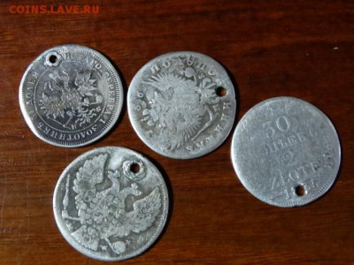 25 копеек 1756, 1878, 30 копеек 1835 и 1836 с монис - DSC05976.JPG