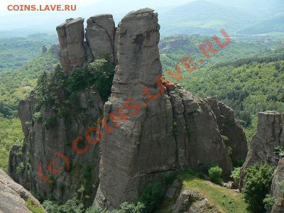 Монеты с ГОРАМИ (любых стран) - Belogradchik-rocks
