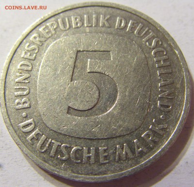 5 марок 1985 год D Германия (ФРГ) до 08.10.2015 22:00 МСК - CIMG2523.JPG