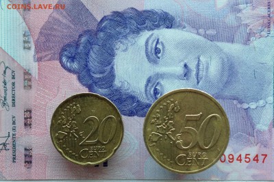 50 Euro Cent 2002, 20 Euro Cent 2002 - image