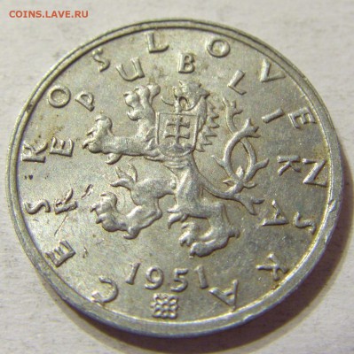 50 геллеров 1951 год Чехословакия до 08.10.2015 22:00 МСК - CIMG2670.JPG