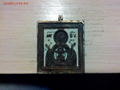 серебряная литая иконка 18-го века - IMG_20151003_225525