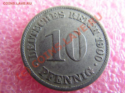 -Германия- 10 пфенниг 1900 -- 28 августа 21-00 - PICT0713.JPG