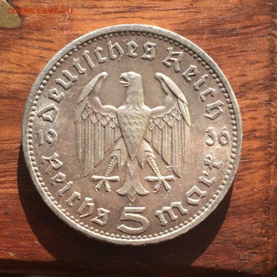 5 Рейхсмарок 1936  А года до 09.10.2015 - jJm0NTVgIIw