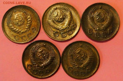 ---1 копейка 1940,48,49,53,54 Штемп.Блеск! до 10.08в22.00мск - DSC01635.JPG