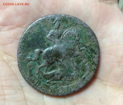 Империя (Елизавета) 2 копейки 1757 года - image