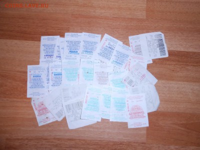 Транспортные билеты Волгоград, более 500 шт., до 10.10.2015 - DSCN1101_thumb