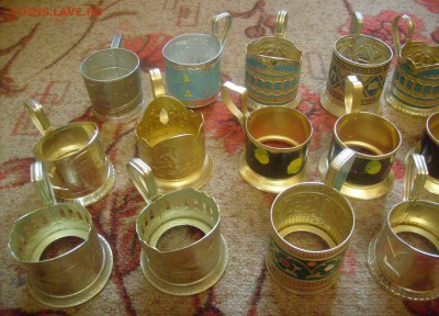 22 подстаканника Al, сюжеты, эмаль. До 08.10.2015, 22:00 мск - Подстаканники-3.JPG