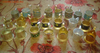 22 подстаканника Al, сюжеты, эмаль. До 08.10.2015, 22:00 мск - Подстаканники-1.JPG