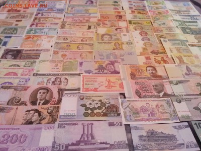 Банкноты (боны) мира 100 шт (пресс) с БЛИЦ- до 8.10.15 22:00 - 2