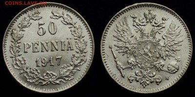 50 пенни 1917г. UNC ---08-10-15 в 22-00--- - Фины_СМ_4