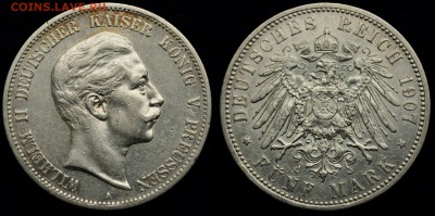 5 марок 1907г. Пруссия ---07-10-15 в 22-00--- - 5марок1907_1