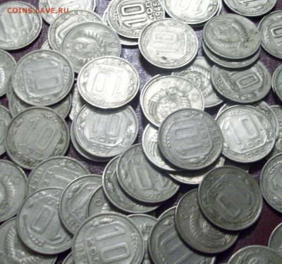 РАЗБИТА КОПИЛКА!Монеты СССР-147шт. 10.15.20коп. 1943-57гг. - 004.JPG