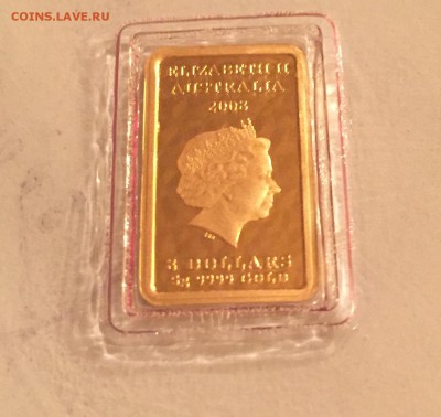 8 долларов Австралия.5 грамм золота 999 пробы.До 9.10.15 - image