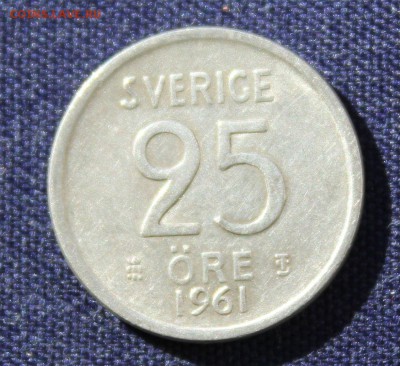 С 1 руб.  ШВЕЦИЯ 25 эре 1961г.  до 12.10.15г. в 22-00 - IMG_8068.JPG