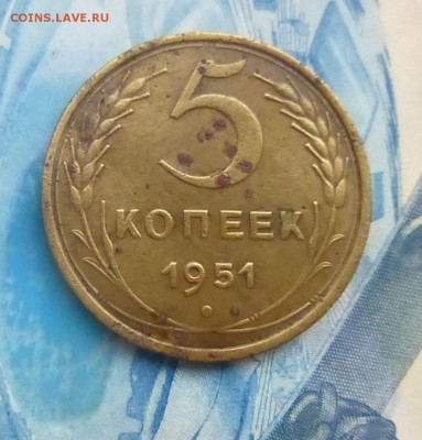 5 копеек 1951 года.Шт????? - P1140521.JPG