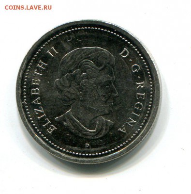 Канада 25 центов 2005 года. Ветераны. до 9.10.в22:00 с рубля - img587