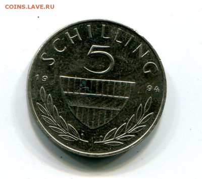 Австрия 5 шиллингов 1991 в блеске до 9.10. с рубля - img611
