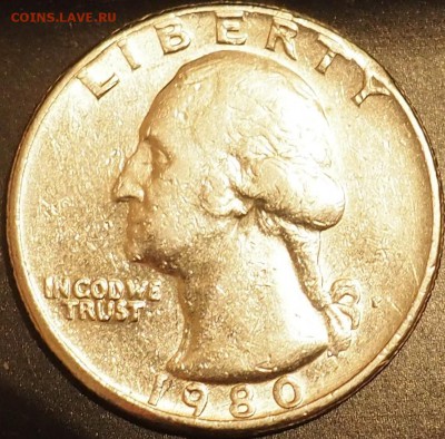 OUARTER DOLLAR 1980г. на оценку - PA070001.JPG