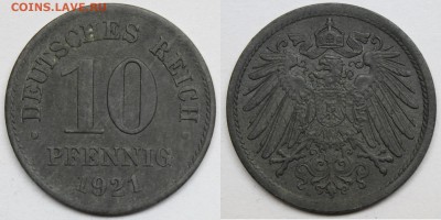 Германия 10 пфеннигов, 1921 до 14.10.15 - IMG_3187.JPG