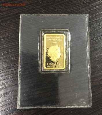 8 долларов Австралия.5 грамм золота 999 пробы.До 9.10.15 - image