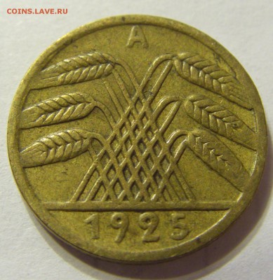 5 пфеннигов 1925 год А Германия до 14.10.2015 22:00 МСК - CIMG3816.JPG