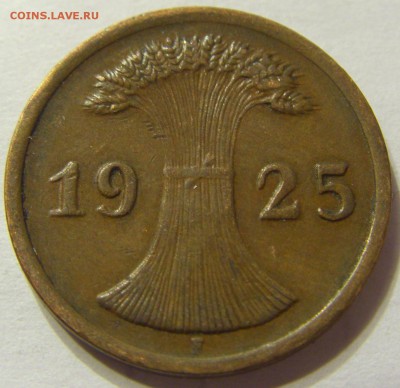 2 пфеннига 1925 год F Германия до 14.10.2015 22:00 МСК - CIMG3828.JPG