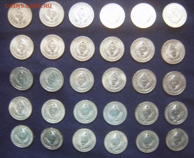 Полный набор годовых рублей СССР с 1961 по 1991 - 19