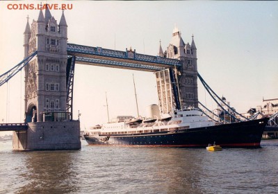 Монеты с Корабликами - HMY Britannia