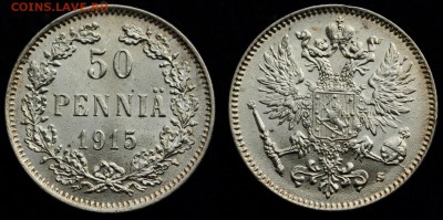 50 пенни 1915г. UNC ---14-10-15 в 22-00--- - Фины_самара_15