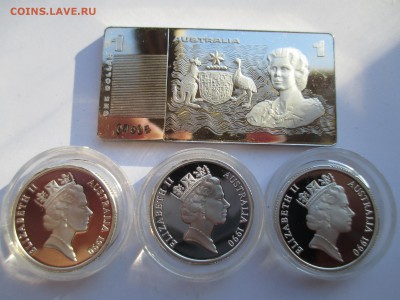 АВСТРАЛИЯ 1990 НАБОР ДОЛЛАРОВ С ЖЕТОНОМ  15 10 15 22 00 МСК - IMG_0135.JPG