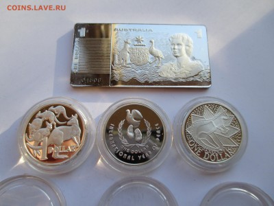 АВСТРАЛИЯ 1990 НАБОР ДОЛЛАРОВ С ЖЕТОНОМ  15 10 15 22 00 МСК - IMG_0131.JPG