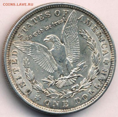 1 Доллар США 1921 года - США 1$ 1921 а