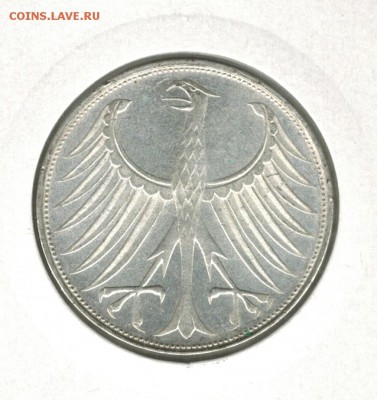 Германия 5 марок 1972G до 12.10.2015   22-00 - 01 18