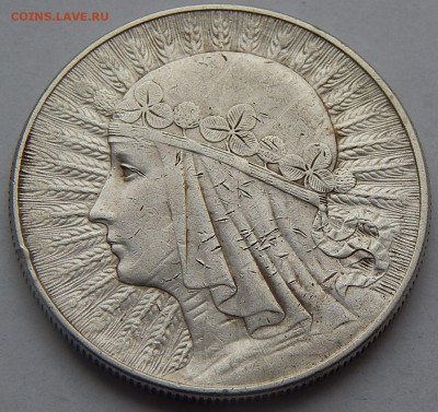 Польша 10 злотых 1932 Ядвига, до 17.10.15 в 22:00 МСК - 4515